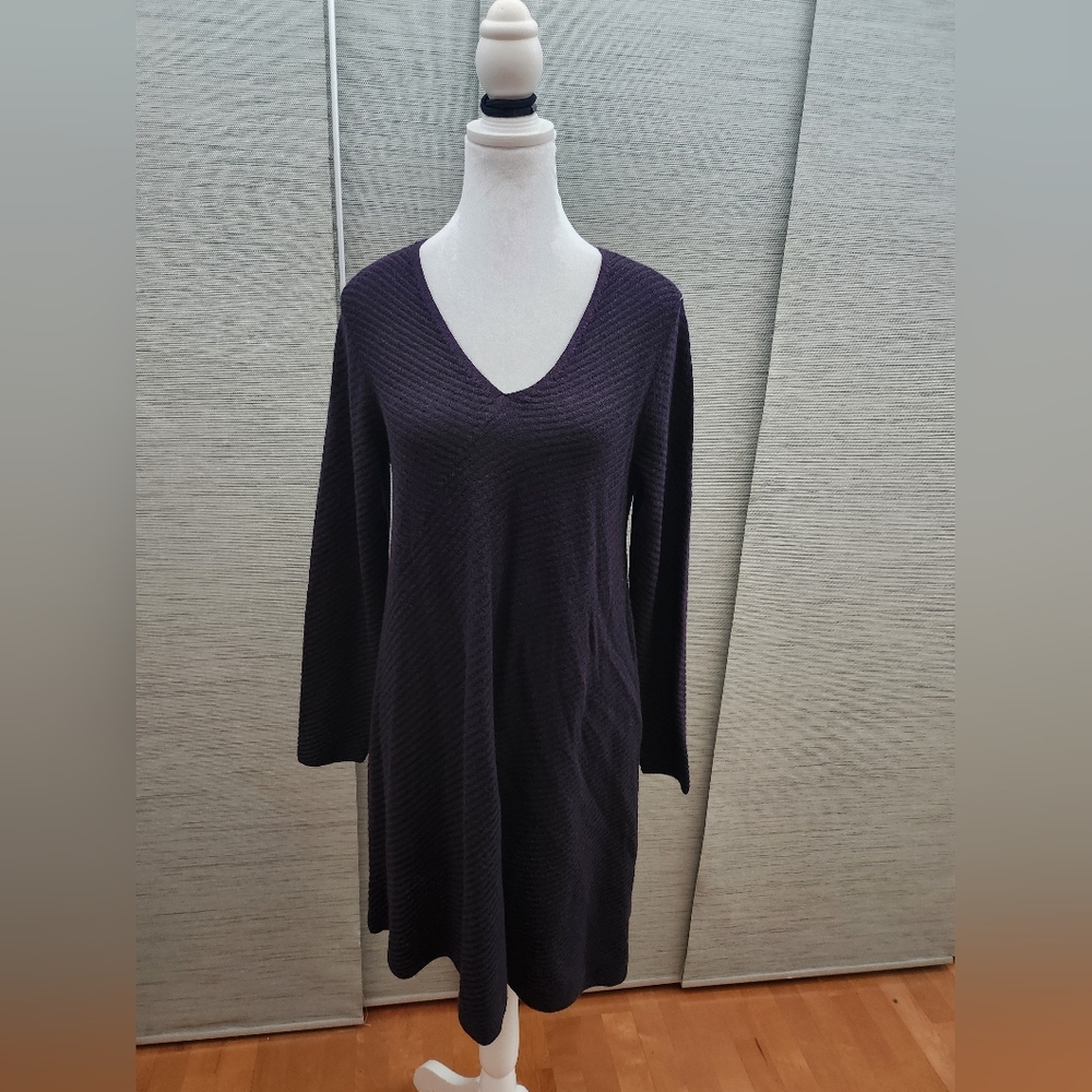 Eileen Fisher v-neck tunic Merino wool NWT